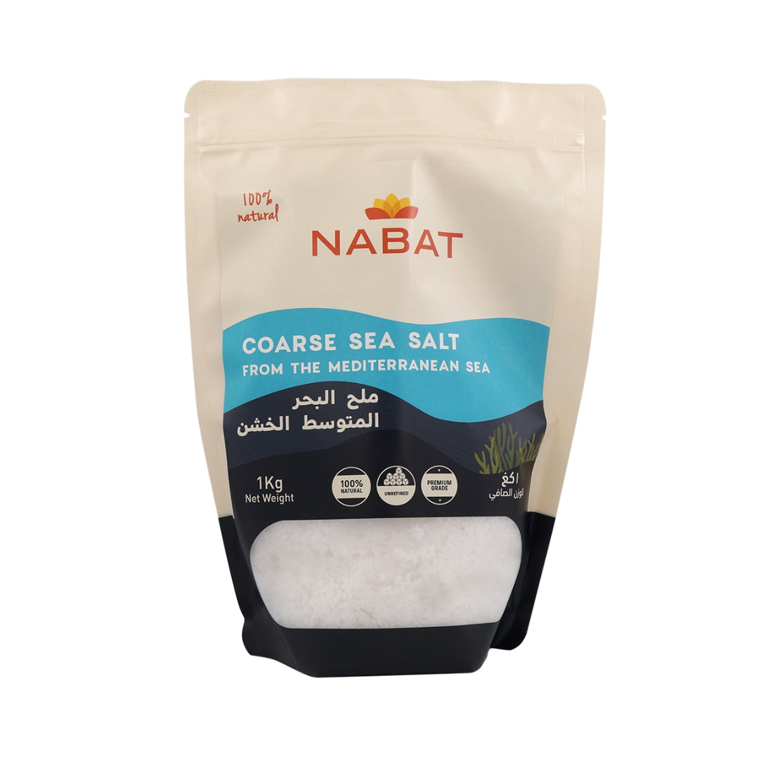 Nabat Natural Mediterranean Sea Salt Coarse