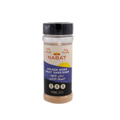 Nabat Natural Golden Monk Fruit Sweetener Shaker