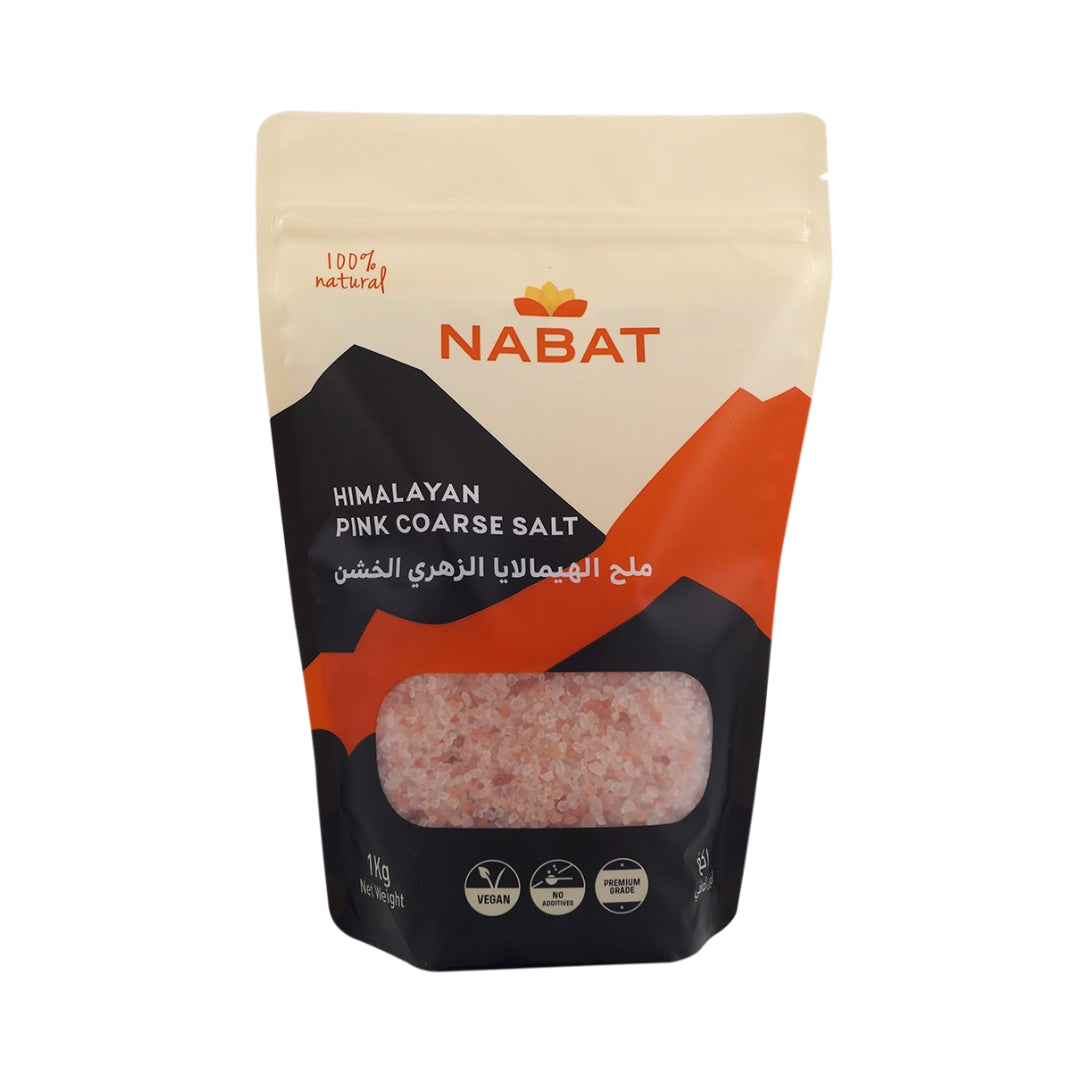 Nabat Natural Himalayan Pink Salt Coarse