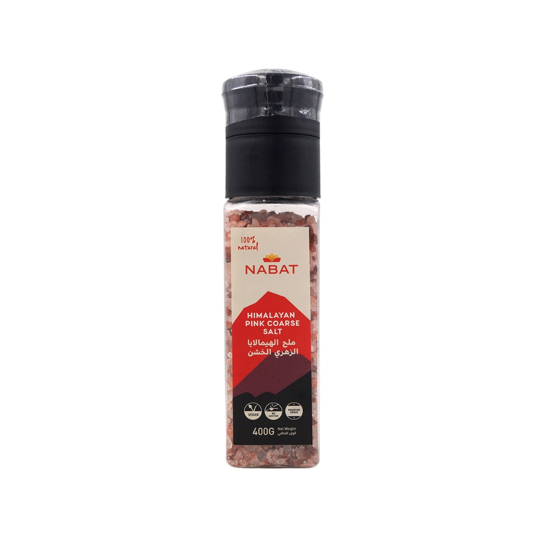 Nabat Natural Himalayan Pink Salt Grinder