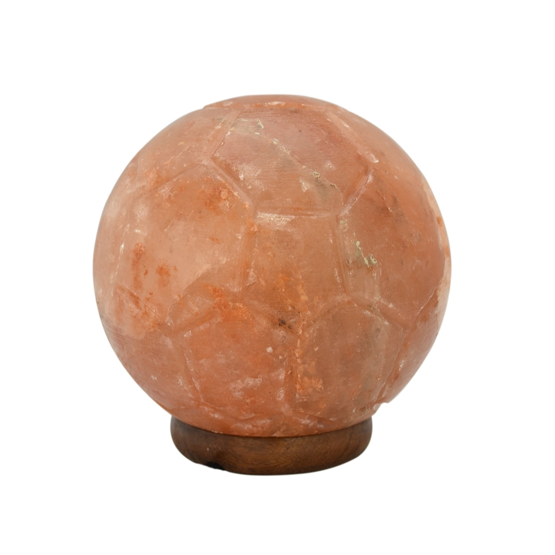 Nabat Natural Himalayan Salt Lamp Football