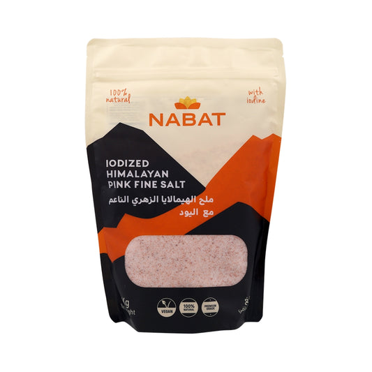 Nabat Natural Iodized Himalayan Pink Salt