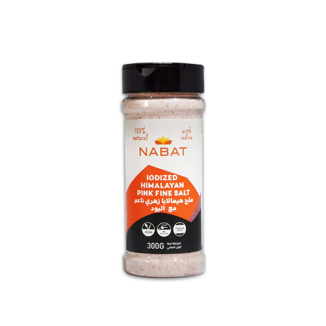 Nabat Natural Iodized Himalayan Pink Salt Shaker