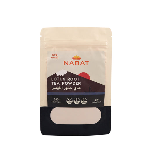 Nabat Natural Lotus Root Tea Powder