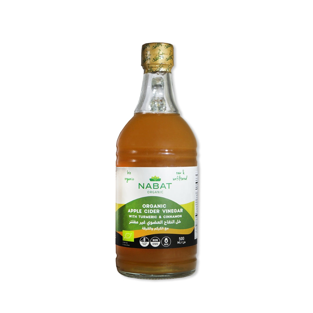 Nabat Organic Apple Cider Vinegar With Turmeric & Cinnamon