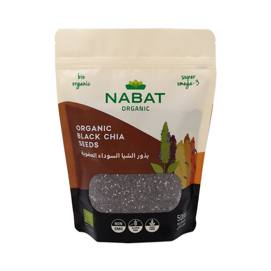 Nabat Organic Black Chia Seeds