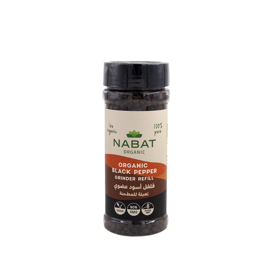 Nabat Organic Whole Black Pepper Refill