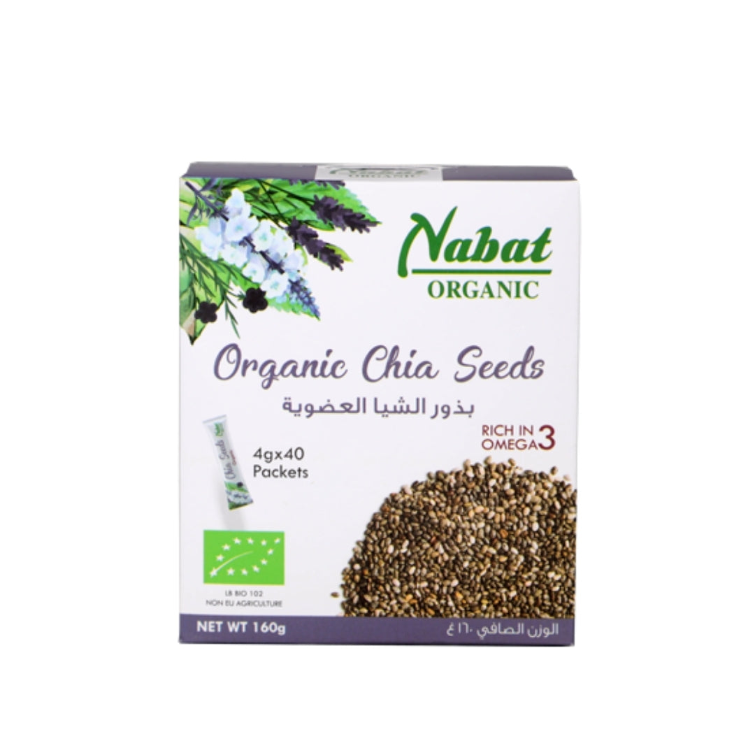 Nabat Organic Chia Seeds Packets