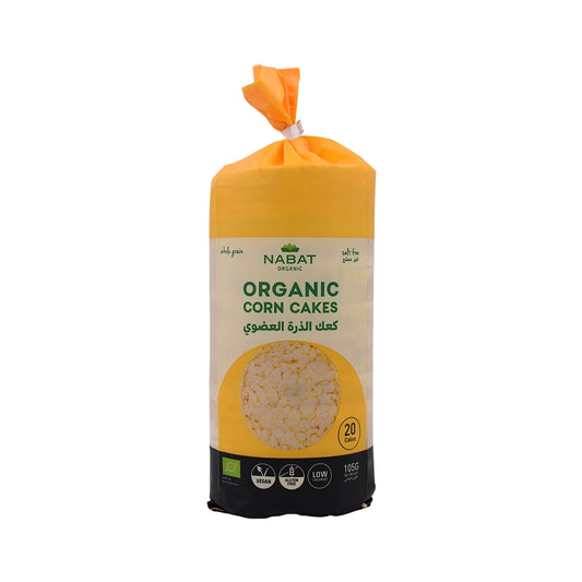 Nabat Organic Corn Cakes Salt Free