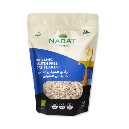 Nabat Organic Gluten Free Jumbo Oat Flakes