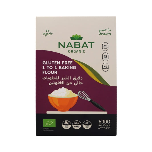 Nabat Organic Gluten Free 1-To-1 Baking Flour