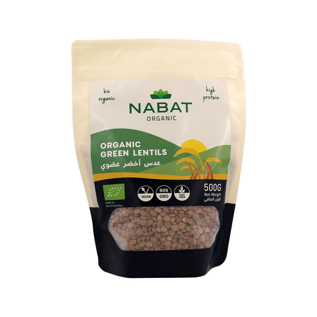 Nabat Organic Green Lentils