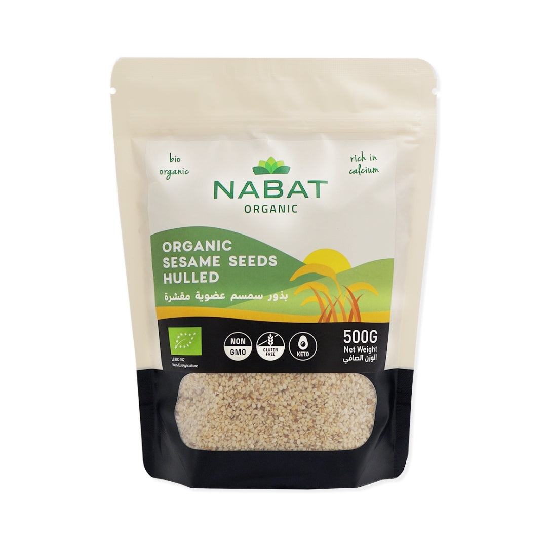 Nabat Organic Hulled Sesame Seeds