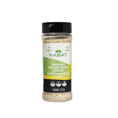 Nabat Organic Hulled Sesame Seeds Shaker