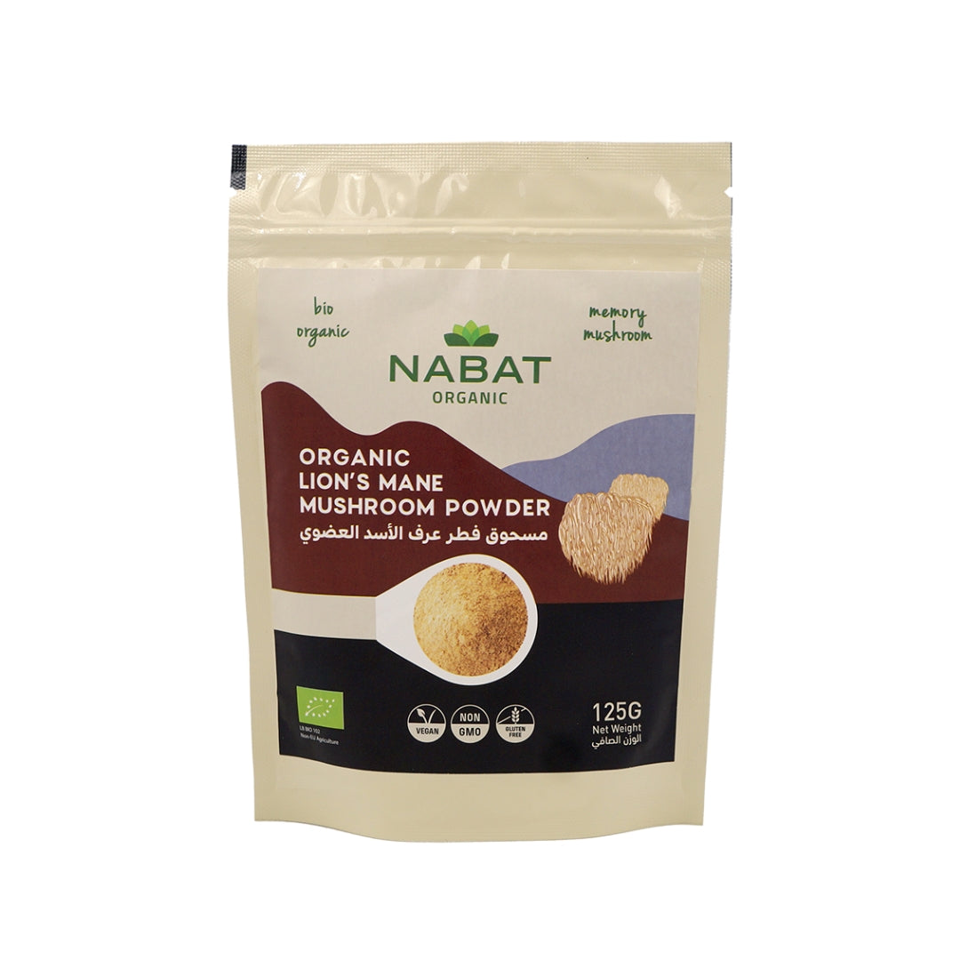 Nabat Organic Lion's Mane Mushroom Powder