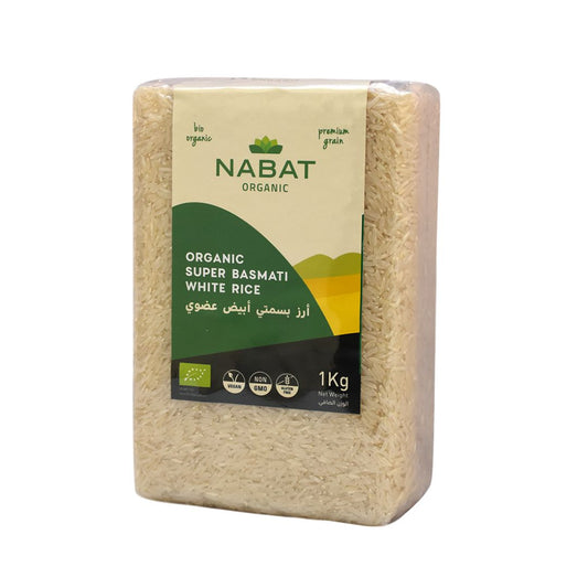 Nabat Organic Super Basmati White Rice