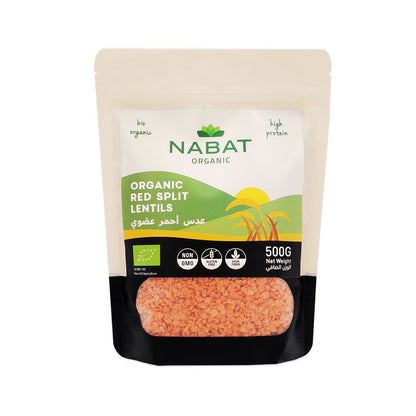 Nabat Organic Red Split Lentils