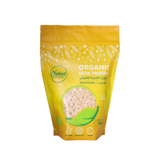 Nabat Organic Textured Soy Protein Small Chunks