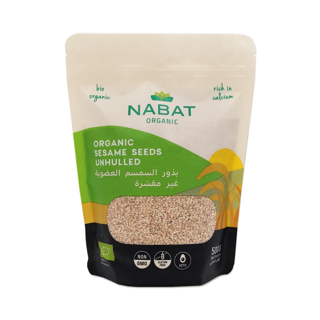 Nabat Organic Unhulled Sesame Seeds