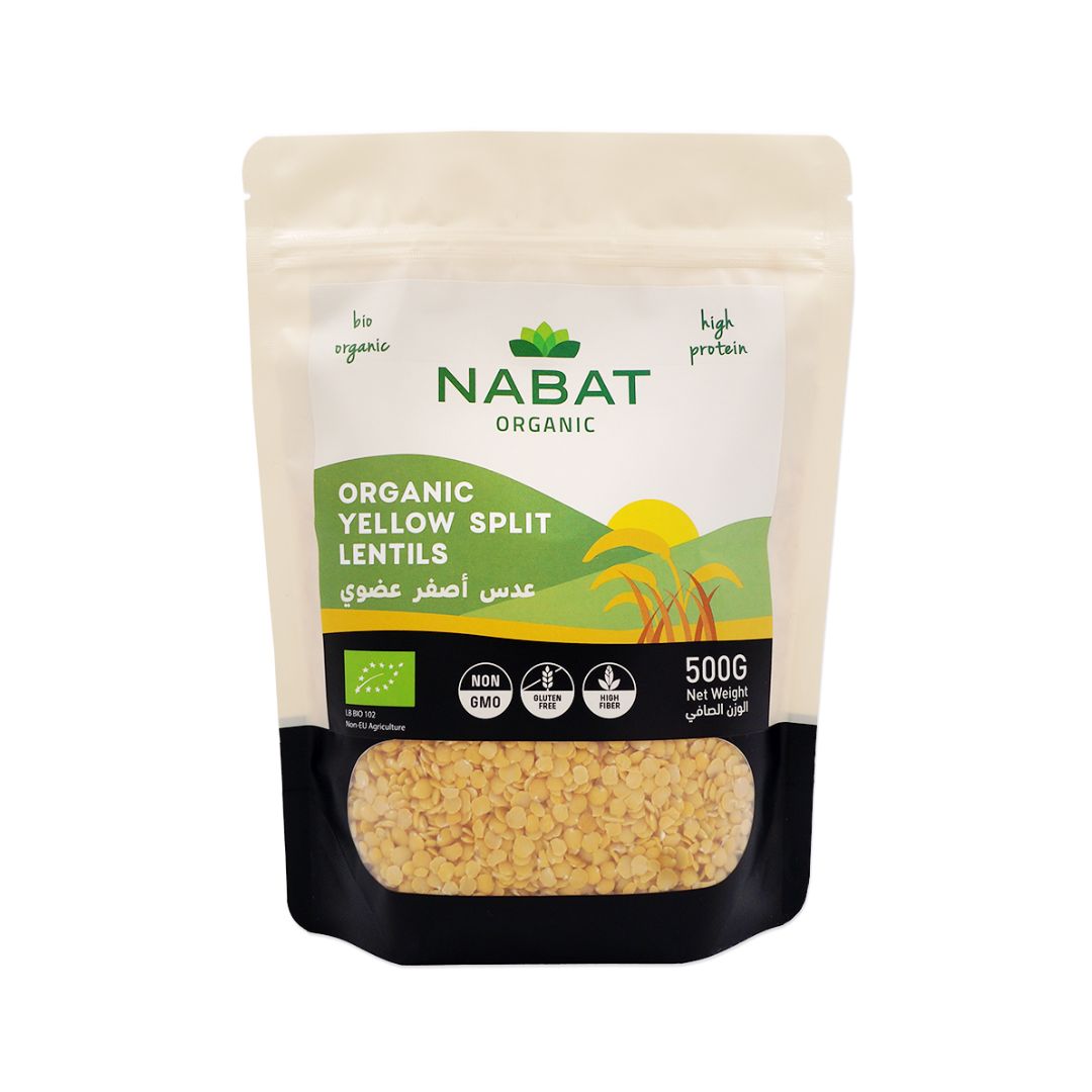 Nabat Organic Yellow Split Lentils