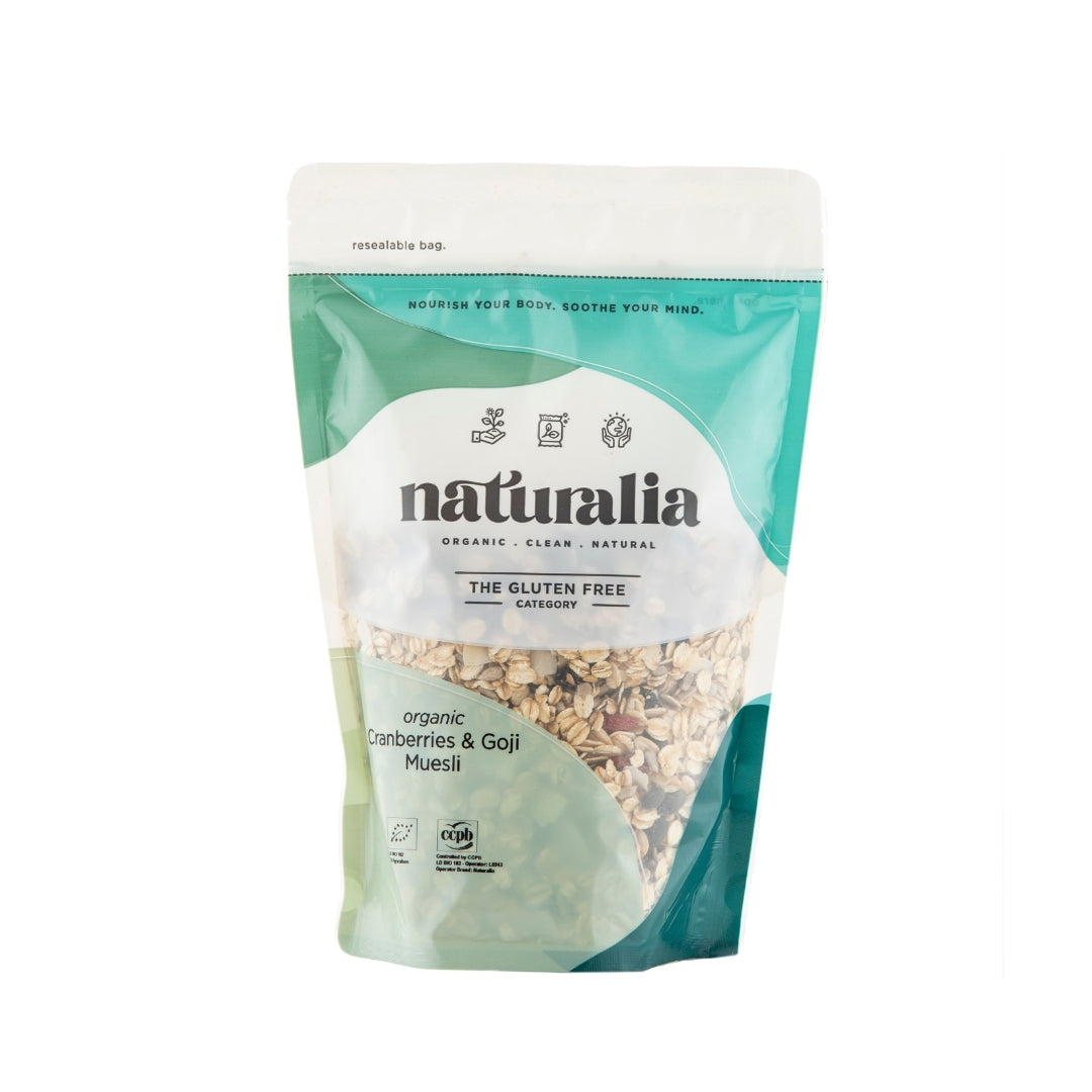 Naturalia Organic Cranberries & Goji Muesli