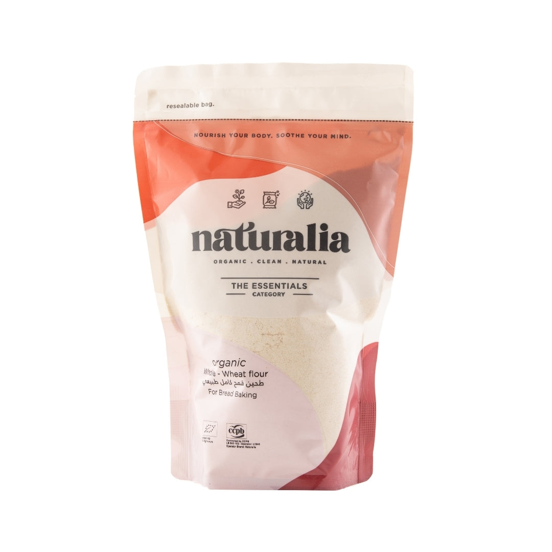 Naturalia Organic Whole Wheat Flour For Bread Baking