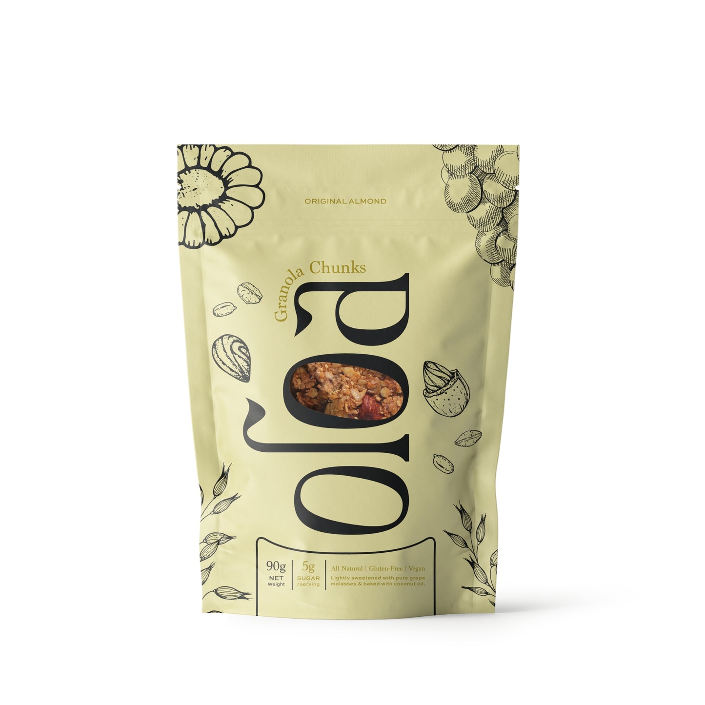 Oloa Original Almond Granola Chunks