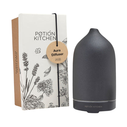 Potion Kitchen Aurora Essential Oil Aroma Diffuser Black