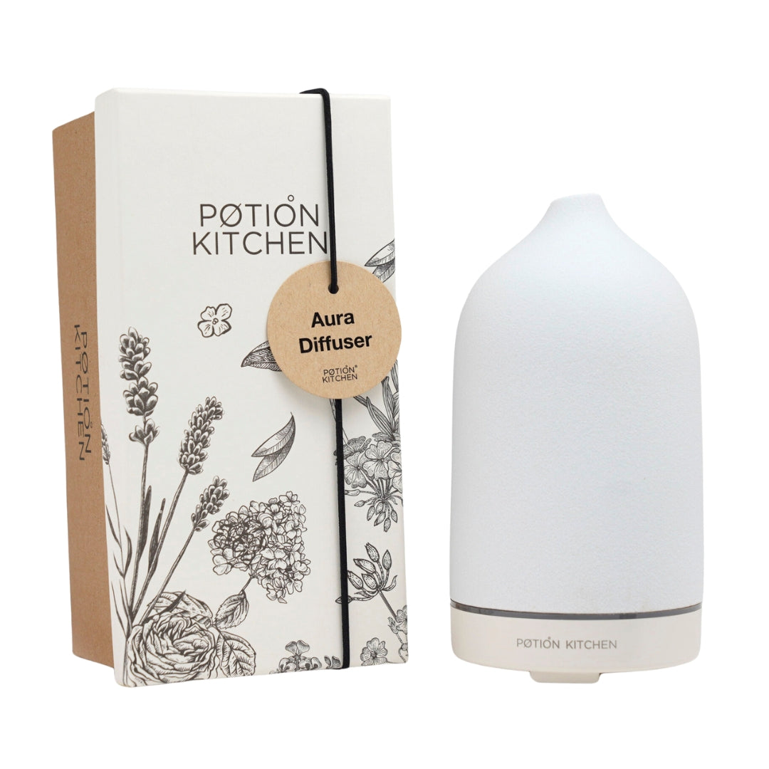 Potion Kitchen Aurora Essential Oil Aroma Diffuser White