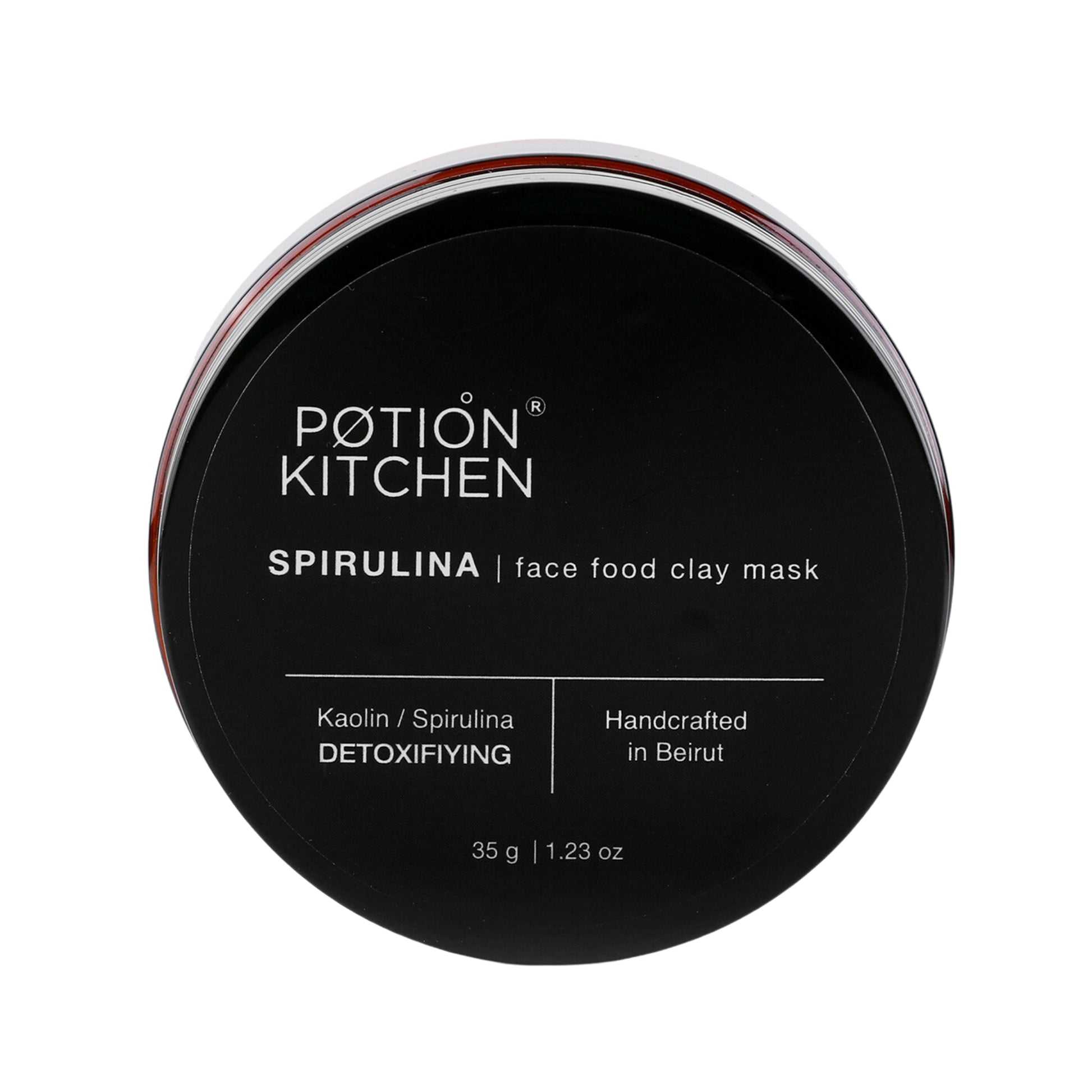 Potion Kitchen Spirulina Face Food Clay Mask