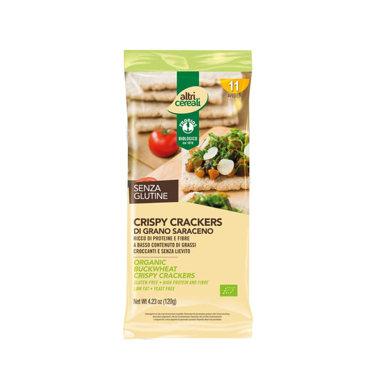 Probios Altri Cereali Organic Buckwheat Crispy Crackers