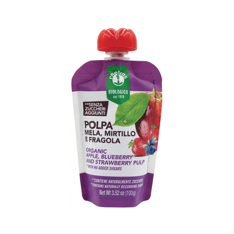 Probios Organic Apple, Blueberry & Strawberry Fruit Puree