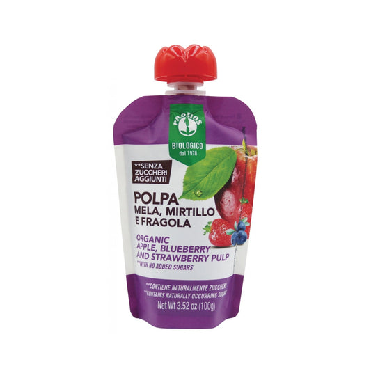 Probios Organic Apple, Blueberry & Strawberry Fruit Puree