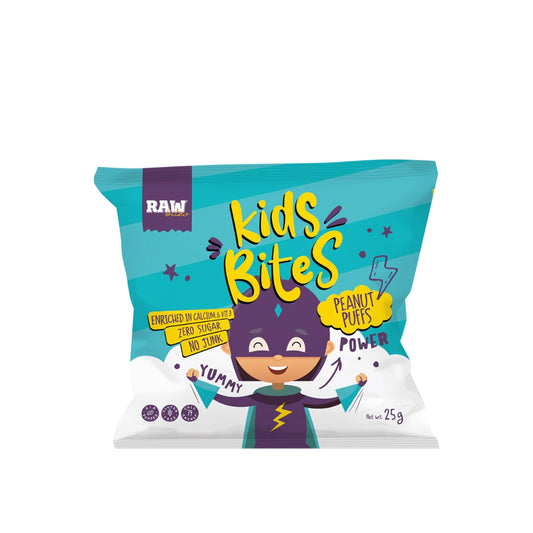 Raw Bites Kids Bites Peanut Butter Puffs