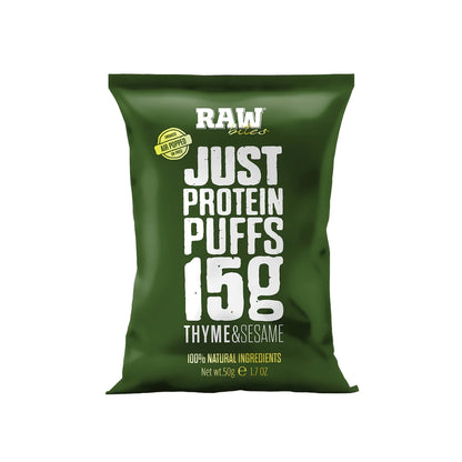 Raw Bites Thyme & Sesame Protein Puffs