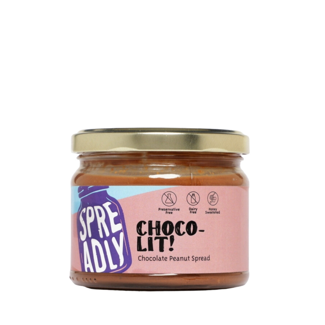 SPREADLY CHOCO-LIT Chocolate Peanut Spread 255g