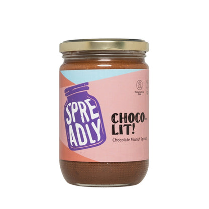 SPREADLY CHOCO-LIT Chocolate Peanut Spread 600g