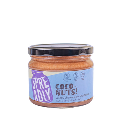 SPREADLY COCO-NUTS Cashew Coconut Spread 255g