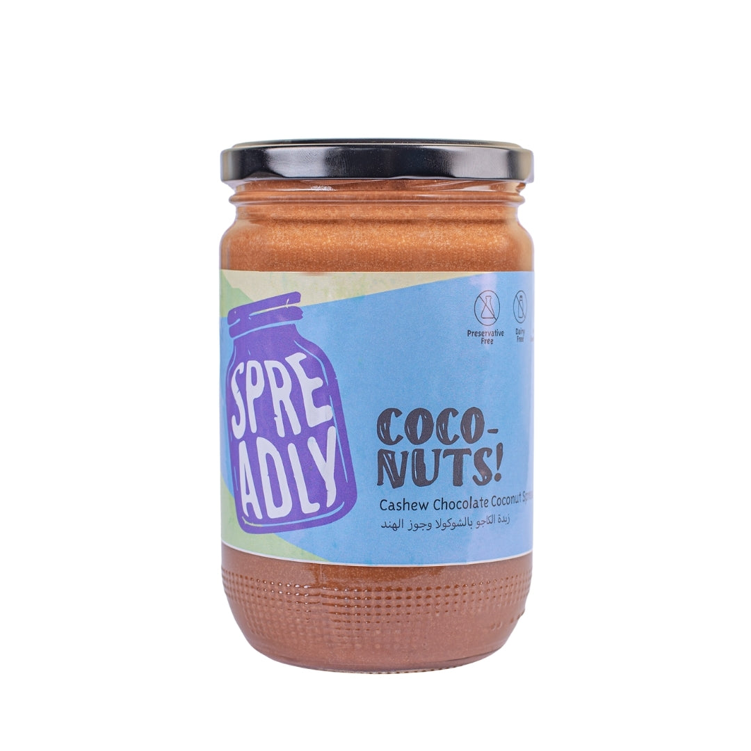 SPREADLY COCO-NUTS Cashew Coconut Spread 600g