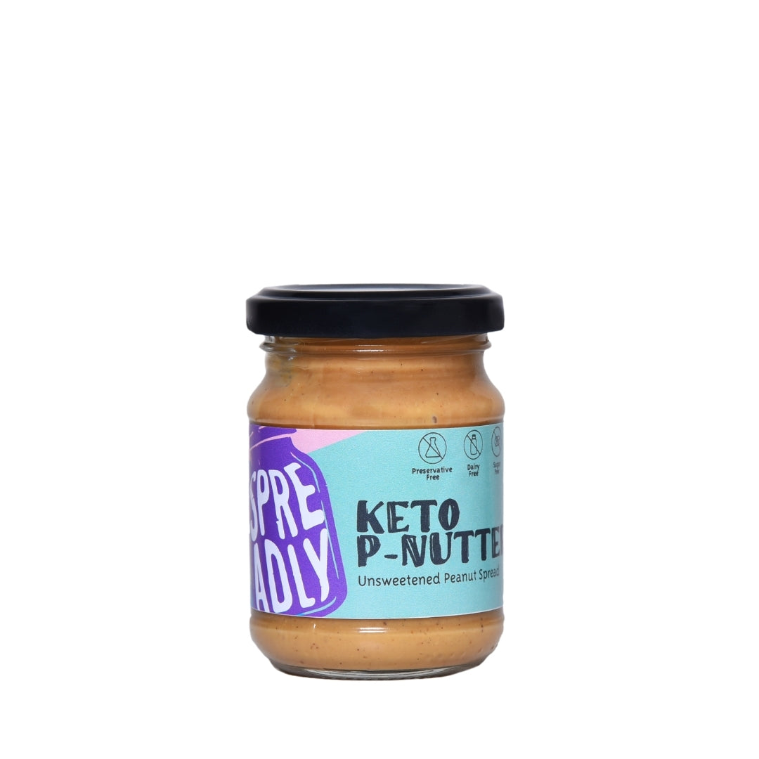 SPREADLY Keto P-NUTTER Unsweetened Peanut Spread 120g