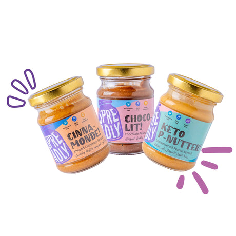 SPREADLY Nutty Trio Bundle