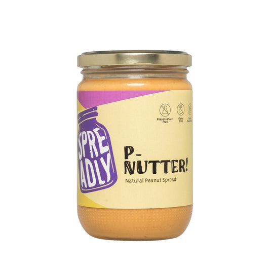 SPREADLY P-NUTTER Natural Peanut Spread 600g