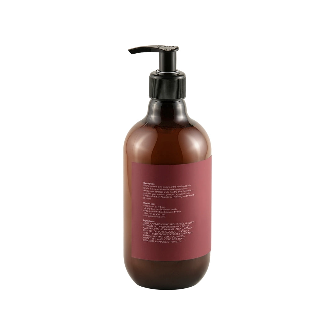 Salma Hand & Body Lotion Lavender & Olive Oil