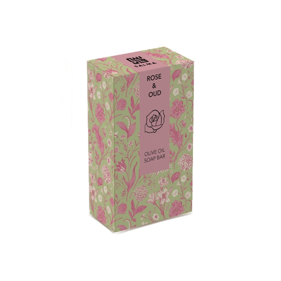 Salma Olive Oil Soap Bar Rose & Oud