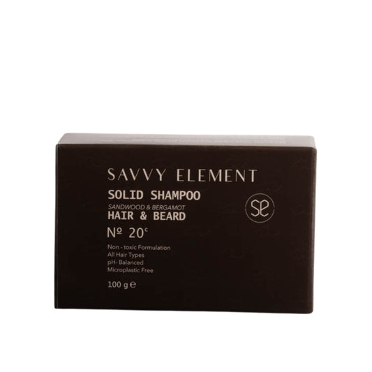 Savvy Element N˚20-C Solid Shampoo Bar