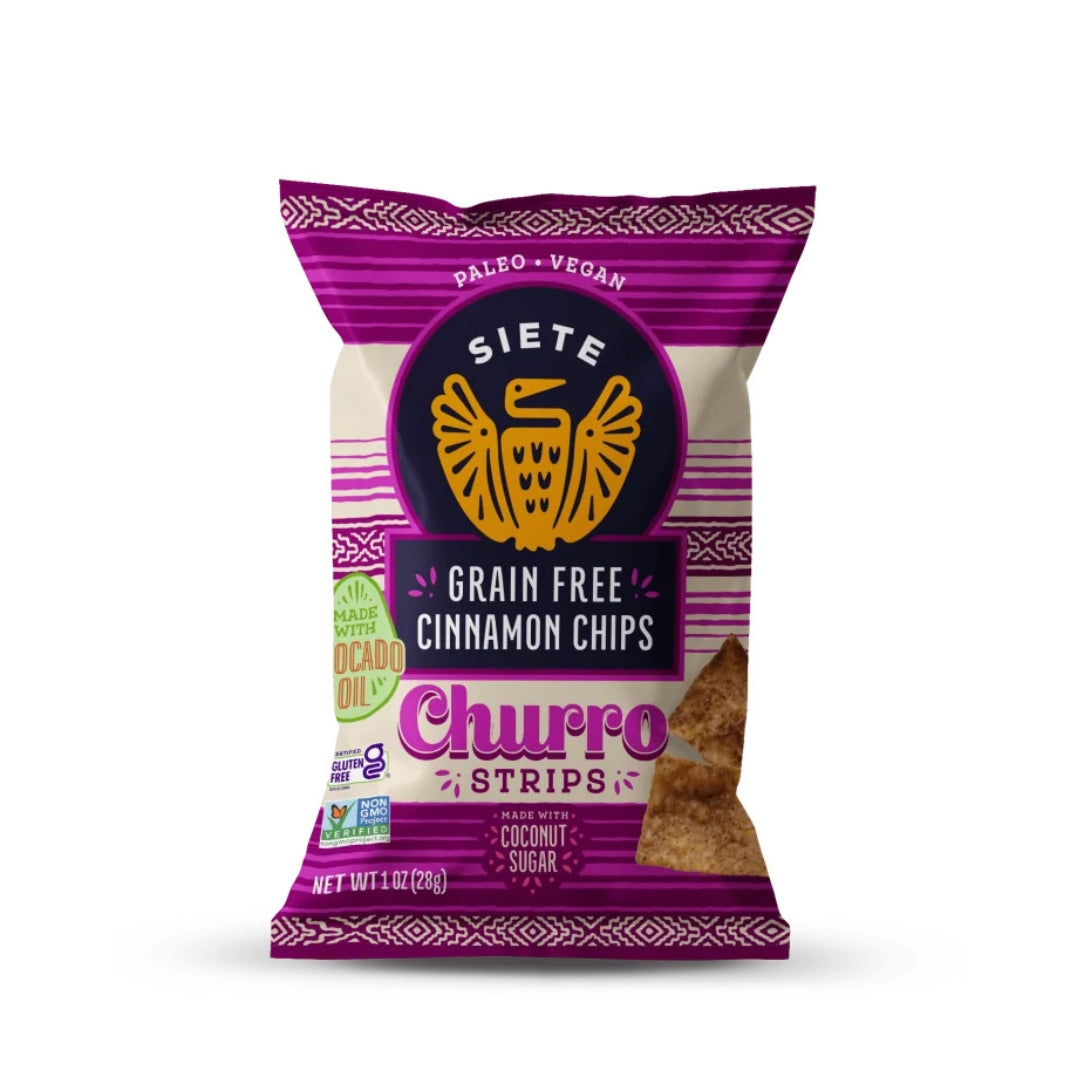 Siete Churro Strips Grain Free Cinnamon Chips