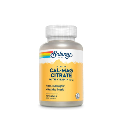 Solaray® Cal-Mag Citrate With Vitamin D2