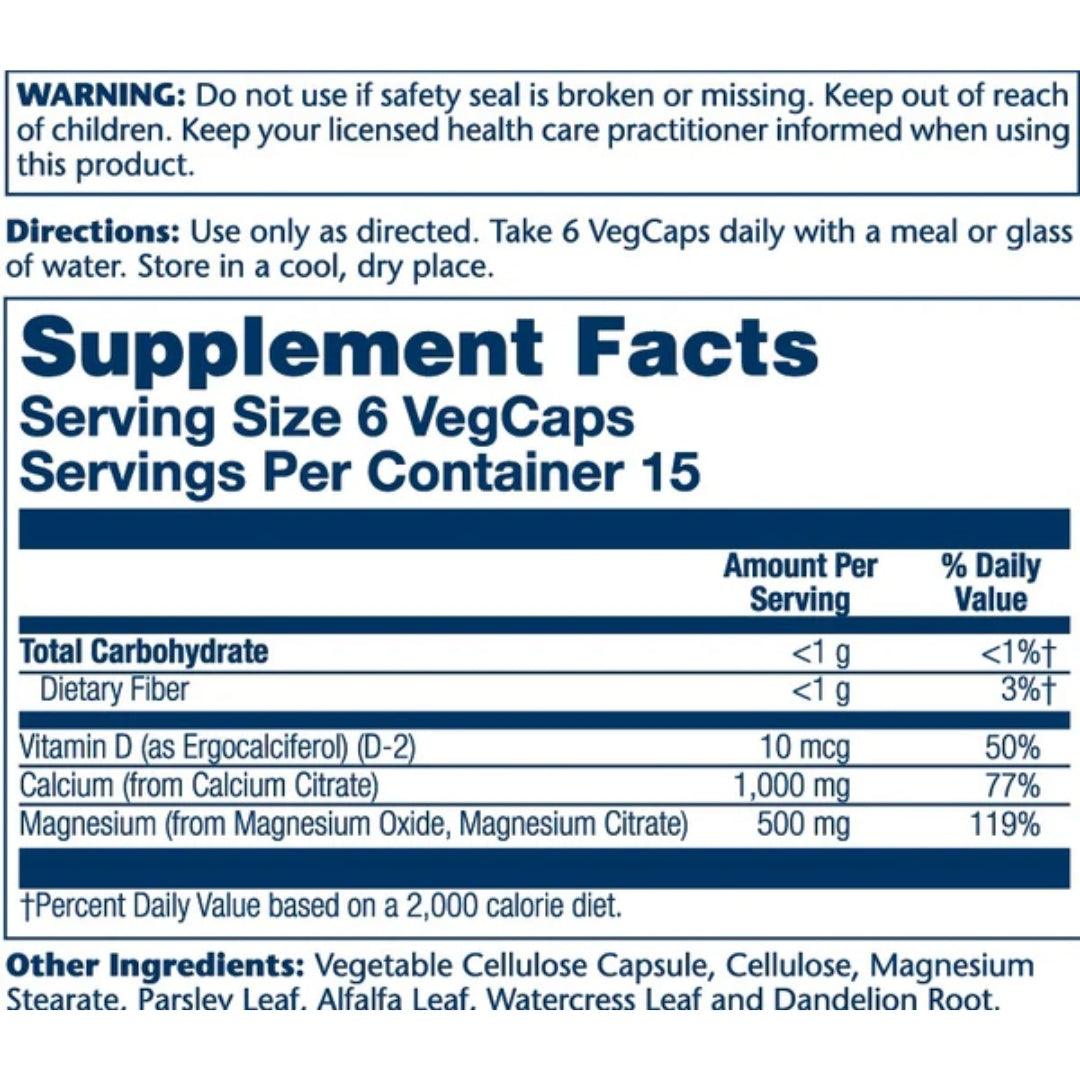 Solaray® Cal-Mag Citrate With Vitamin D2