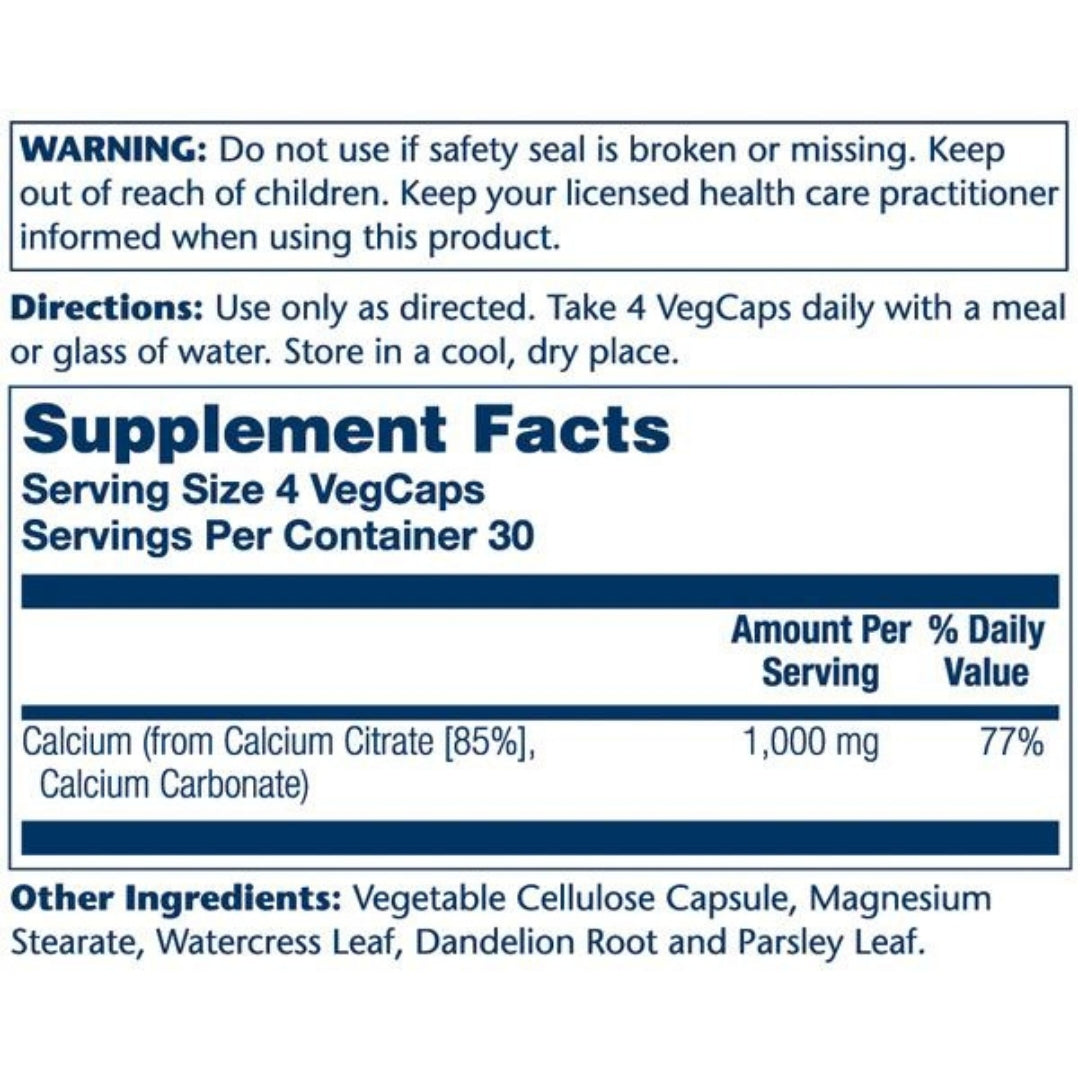 Solaray® Calcium Citrate 1000mg