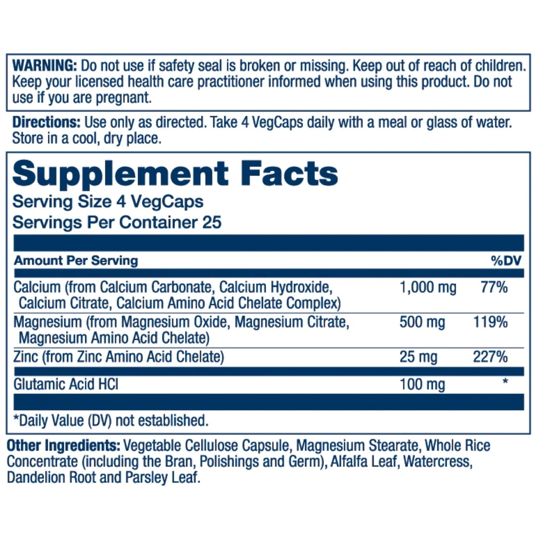 Solaray® Calcium Magnesium Zinc